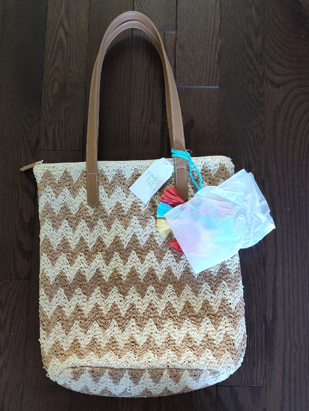 Straw Tote Bag
